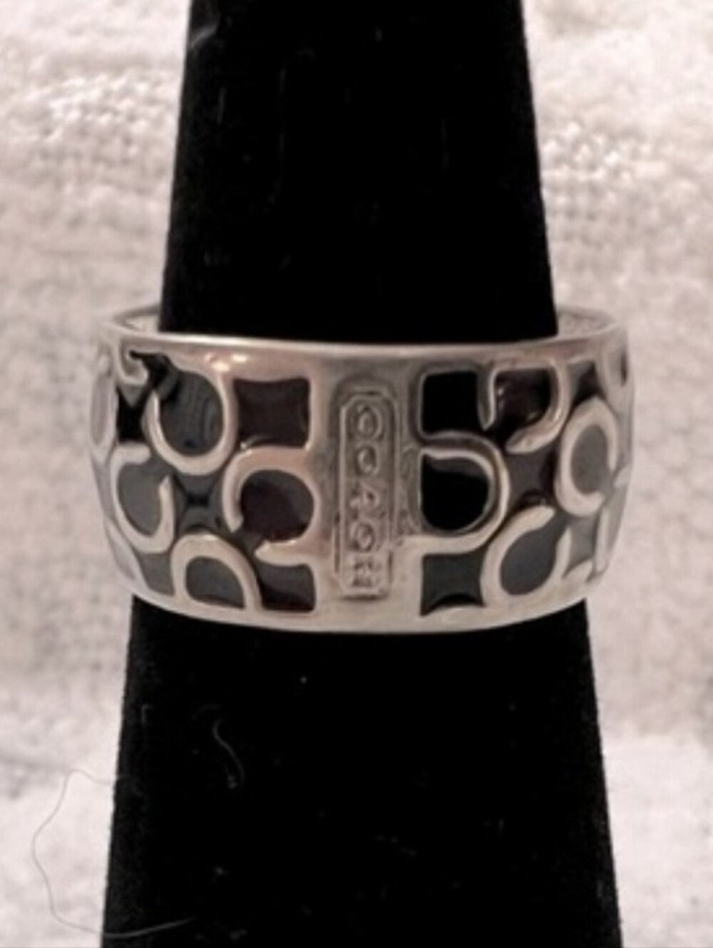 Coach Band Ring